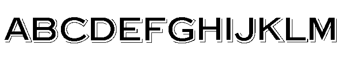 Steelplate Gothic Shaded FONT