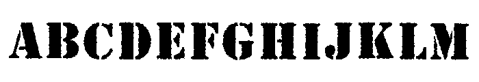Stencil Antique FONT