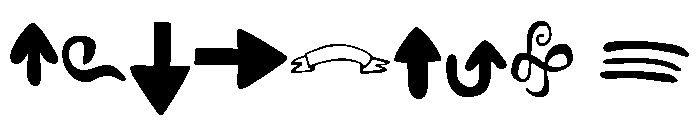 Stick A Round And Have Some Fun Font OTHER CHARS