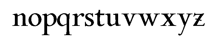 Stickley 2 Banner Bold Font LOWERCASE