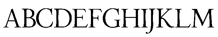 Stickley 2 Banner Medium Font UPPERCASE