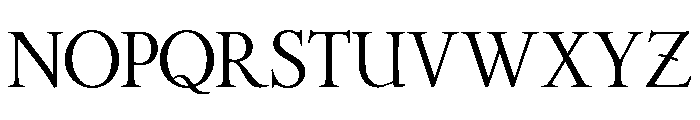 Stickley 2 Banner Medium Font UPPERCASE