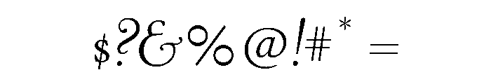 Stickley 2 Banner Regular Italic Font OTHER CHARS