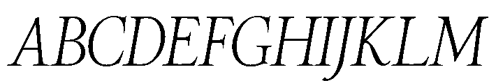 Stickley 2 Banner Regular Italic Font UPPERCASE