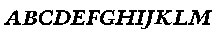 Stickley 2 Caption Bold Italic Font UPPERCASE