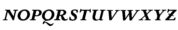 Stickley 2 Caption Bold Italic Font UPPERCASE