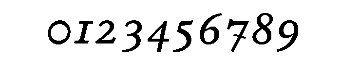 Stickley 2 Caption Regular Italic Font OTHER CHARS