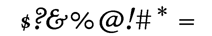 Stickley 2 Caption Regular Italic Font OTHER CHARS
