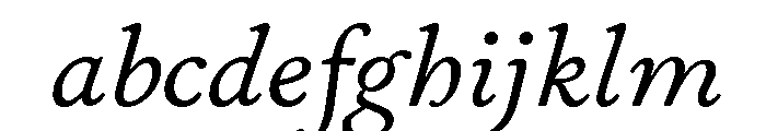 Stickley 2 Caption Regular Italic FONT