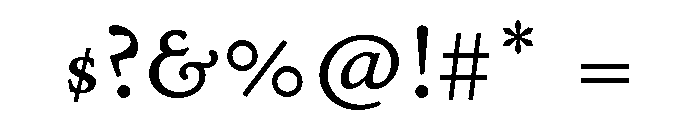 Stickley 2 Caption Regular Font OTHER CHARS