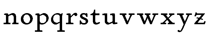 Stickley 2 Caption Regular Font LOWERCASE