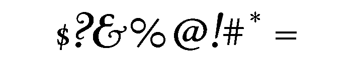 Stickley 2 Display Bold Italic Font OTHER CHARS