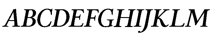 Stickley 2 Display Bold Italic Font UPPERCASE