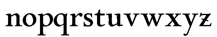 Stickley 2 Display Bold Font LOWERCASE
