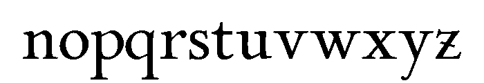 Stickley 2 Display Medium Font LOWERCASE