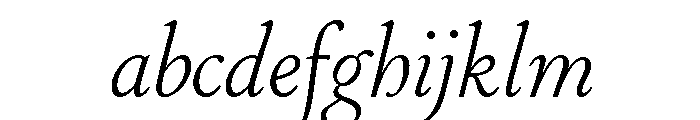 Stickley 2 Display Regular Italic FONT