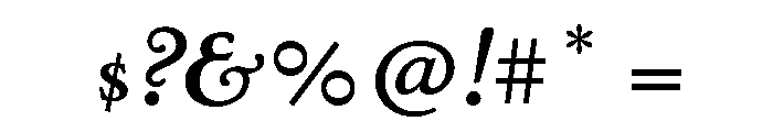 Stickley 2 Headline Bold Italic Font OTHER CHARS