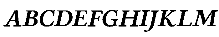 Stickley 2 Headline Bold Italic Font UPPERCASE
