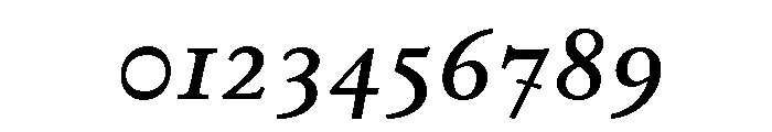 Stickley 2 Headline Medium Italic Font OTHER CHARS