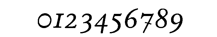 Stickley 2 Headline Regular Italic Font OTHER CHARS