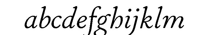 Stickley 2 Headline Regular Italic FONT