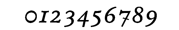 Stickley 2 Italic Font OTHER CHARS