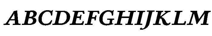 Stickley 2 Text Bold Italic Font UPPERCASE