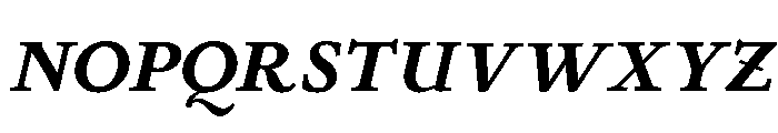 Stickley 2 Text Bold Italic Font UPPERCASE