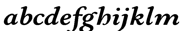 Stickley 2 Text Bold Italic FONT