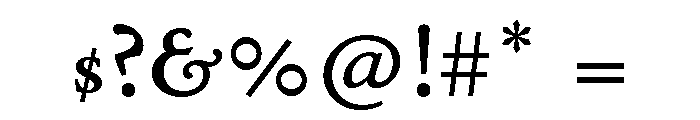 Stickley 2 Text Medium Font OTHER CHARS