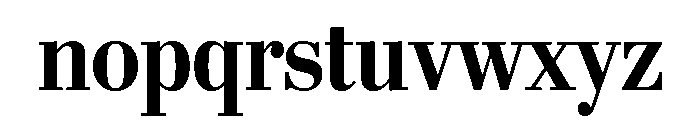 Stilson Bold Font LOWERCASE
