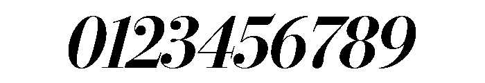 Stilson Display Bold Italic Font OTHER CHARS