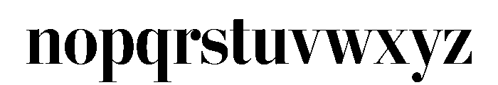 Stilson Display Bold Font LOWERCASE