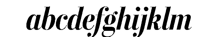 Stilson Display Condensed Bold Italic FONT