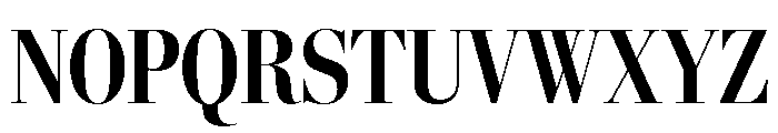 Stilson Display Condensed Bold Font UPPERCASE