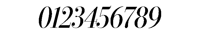 Stilson Display Condensed Regular Italic Font OTHER CHARS
