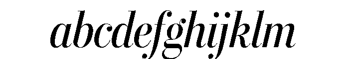 Stilson Display Condensed Regular Italic FONT
