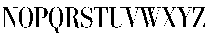 Stilson Display Condensed Regular Font UPPERCASE