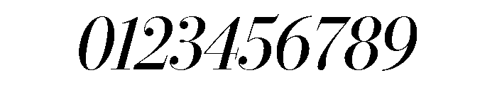 Stilson Display Regular Italic Font OTHER CHARS