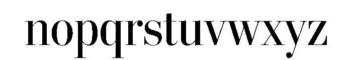 Stilson Display Regular Font LOWERCASE