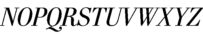 Stilson Regular Italic Font UPPERCASE