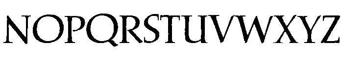 Sting Regular Font UPPERCASE