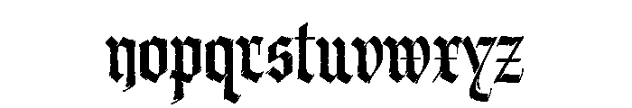Sting Regular Font LOWERCASE