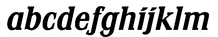 Stirling Bold Italic FONT