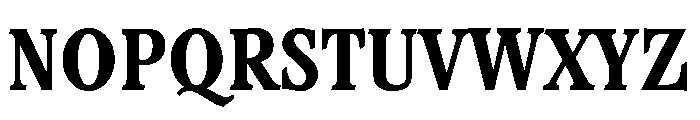 Stirling Bold Font UPPERCASE