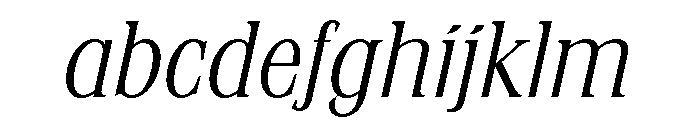 Stirling Light Italic FONT
