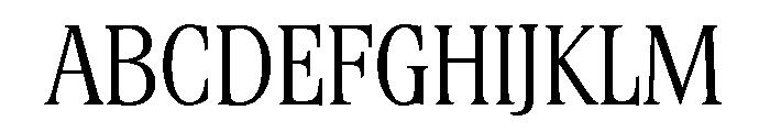 Stirling Light Font UPPERCASE