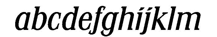 Stirling Medium Italic FONT