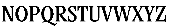 Stirling Medium Font UPPERCASE
