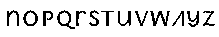 Storyteller Sans Black Font LOWERCASE